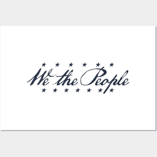 We The People Posters and Art